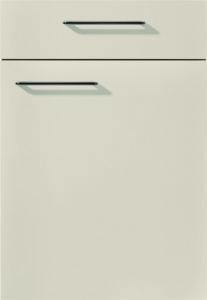 nobilia’s Easytouch 969, Tan, a modern kitchen cabinet front