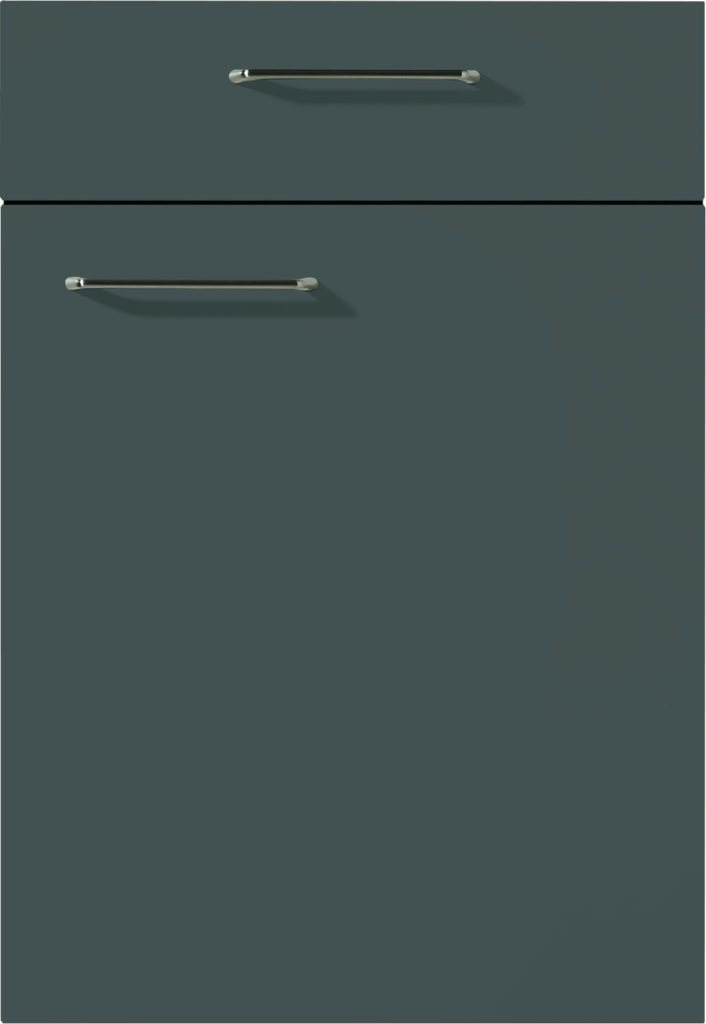 nobilia’s Fashion 453, Satin Grey High Gloss, a modern kitchen cabinet front