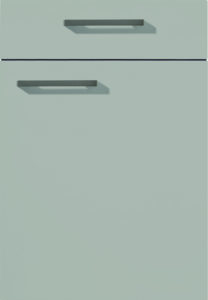nobilia’s Fashion 165, Stone Grey, a modern kitchen cabinet front