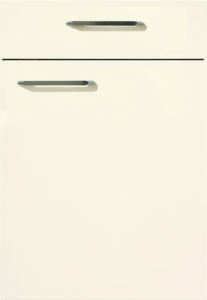 nobilia’s Fashion 175, Honed Ivory, a modern kitchen cabinet front