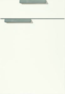 nobilia’s Focus 470, Alpine White Ultra High Gloss, a modern kitchen cabinet front
