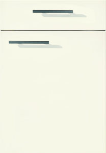 nobilia’s Lux 814, White High Gloss, a modern kitchen cabinet front