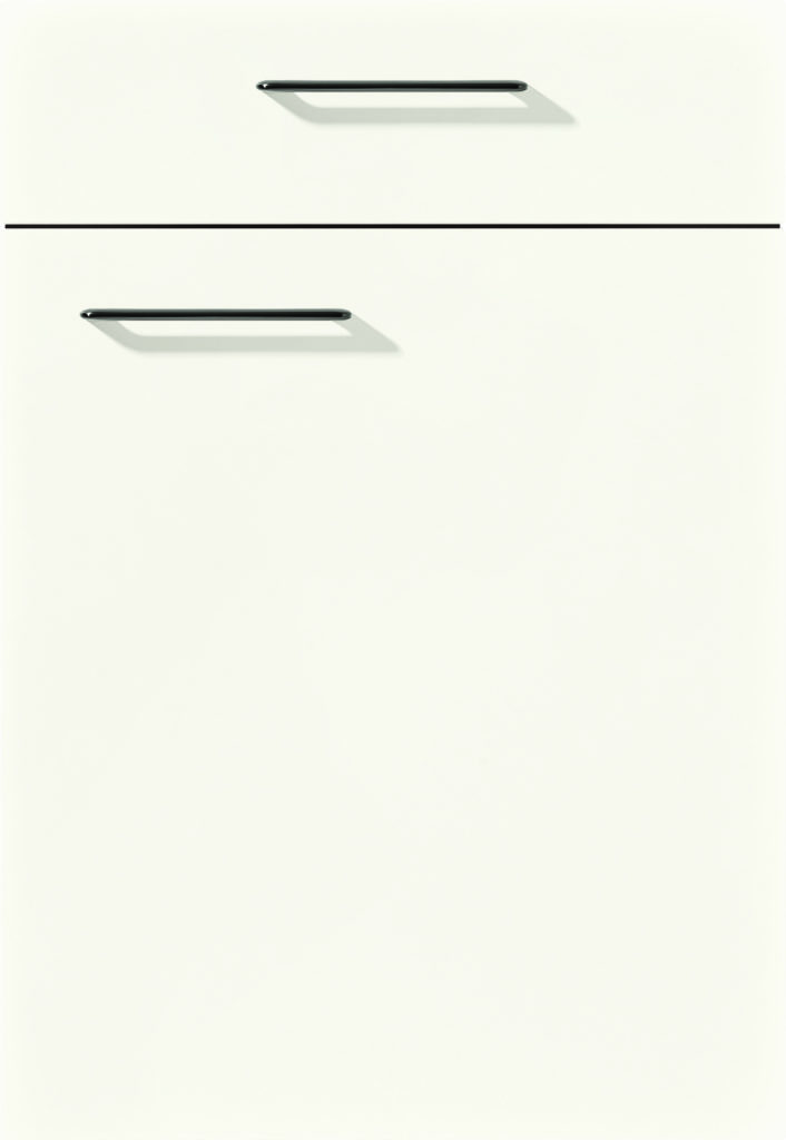 nobilia’s Speed 244, Alpine White, a modern kitchen cabinet front