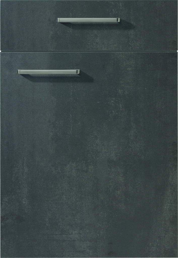 nobilia’s Speed 288, Black Concrete, a modern kitchen cabinet front