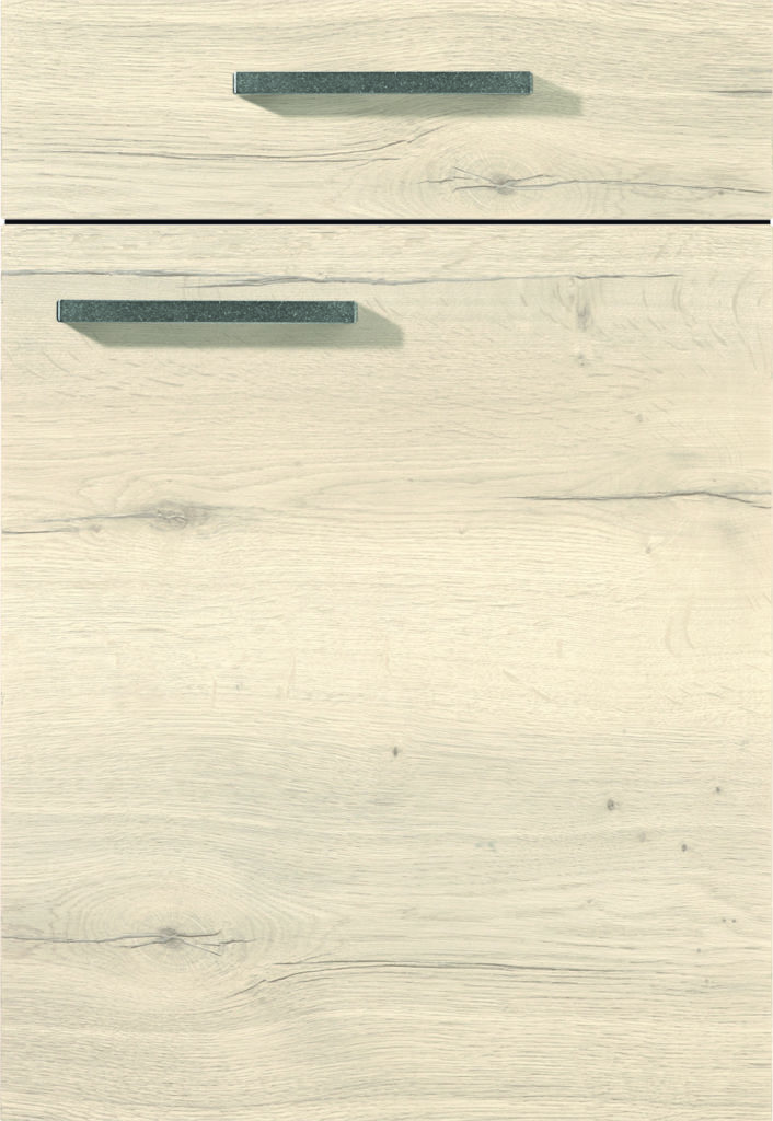 nobilia’s Structura 401, Sherwood oak impression, a “organic” kitchen cabinet front