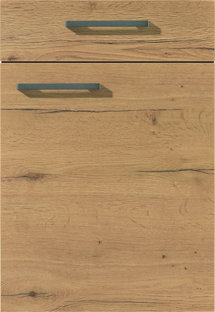 nobilia’s Structura 405, Sierra oak impression, a “organic” kitchen cabinet front