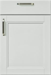 nobilia’s York 901, Lacquered satin grey, a cottage or farmhouse kitchen cabinet front
