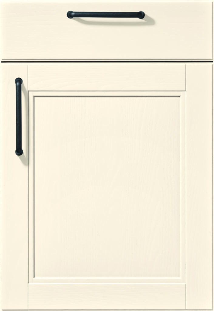 nobilia’s York 905, Ivory, a cottage or farmhouse kitchen cabinet front