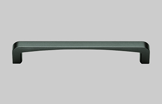 nobilia's titanium colored bow handle, number 511