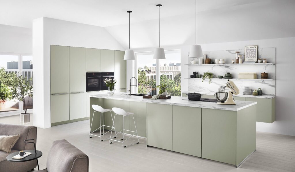 Senso Jade Modern Kitchen