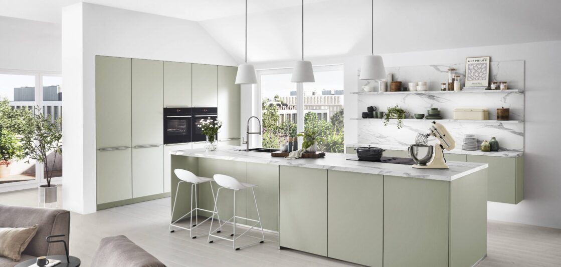 Senso Jade Modern Kitchen